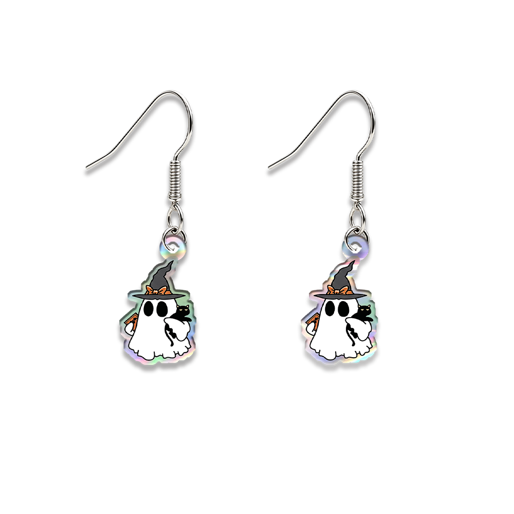 Pagewings Ghost Reading Earrings