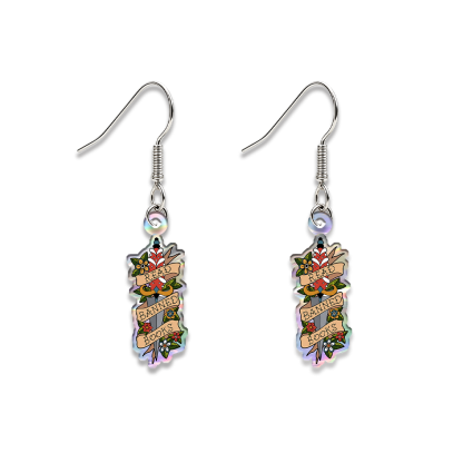 Pagewings Read Banned Books Earrings