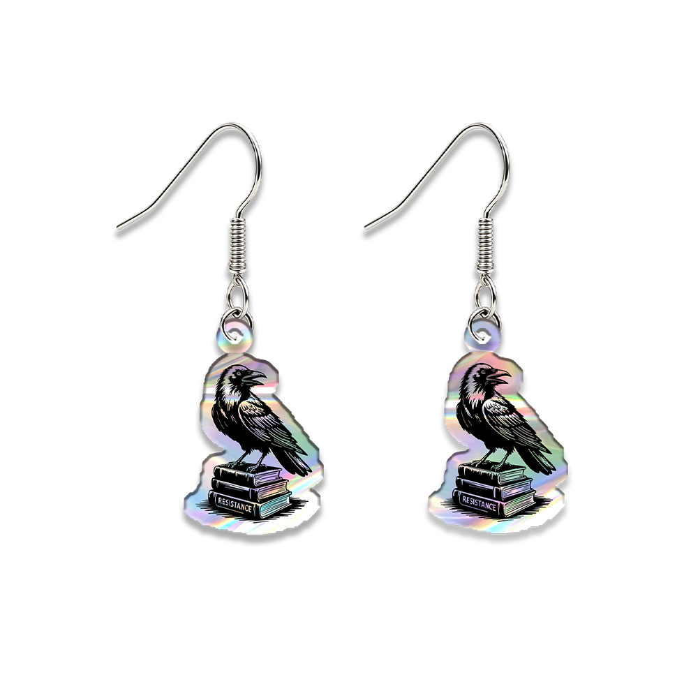 Pagewings Read Banned Books Earrings