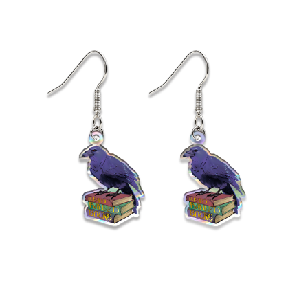 Pagewings Read Banned Books Earrings