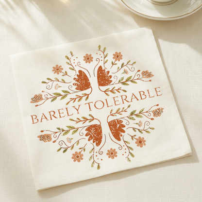 Pagewings Barely Tolerable Paper Napkins