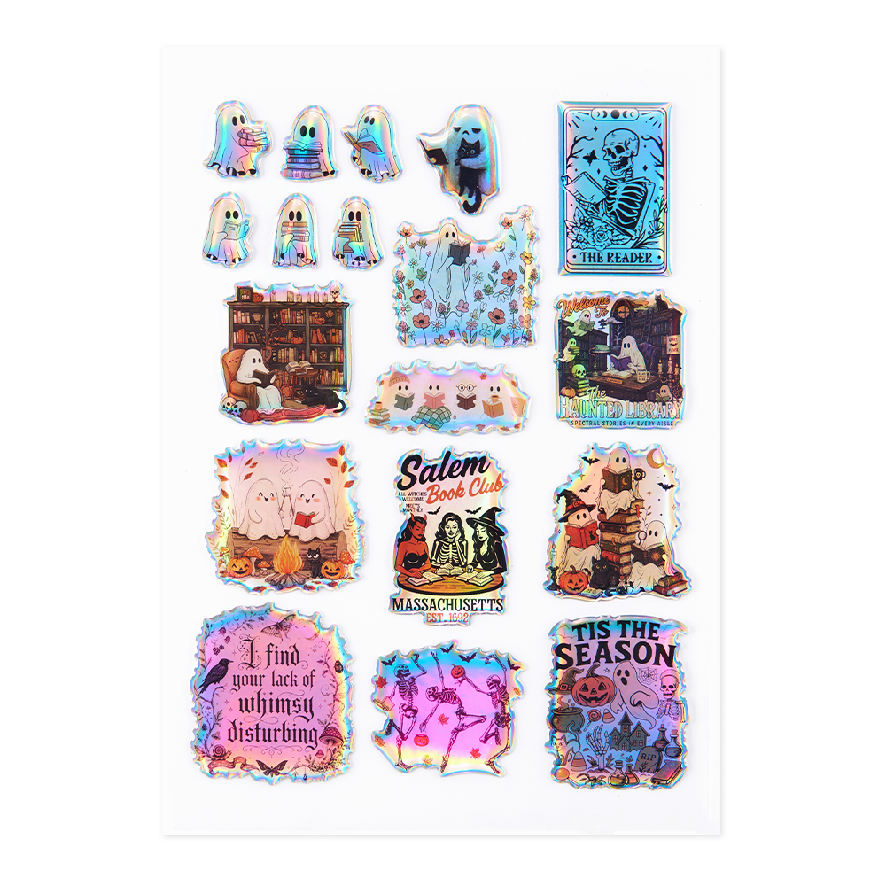 Pagewings Halloween Holographic Stickers