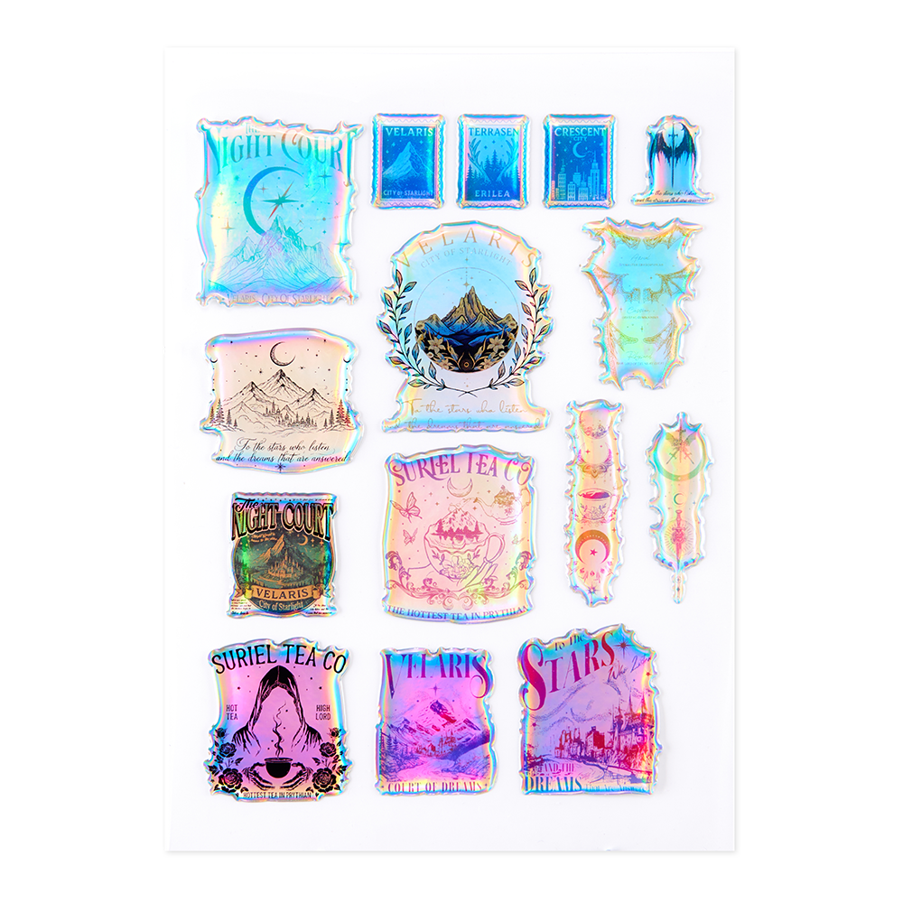 Pagewings Fantasy Holographic Stickers