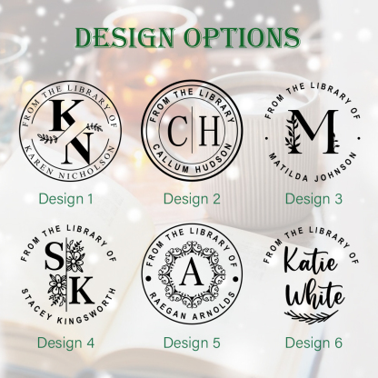 Pagewings Personalized Name Book Lovers Letter Gift Book Embosser