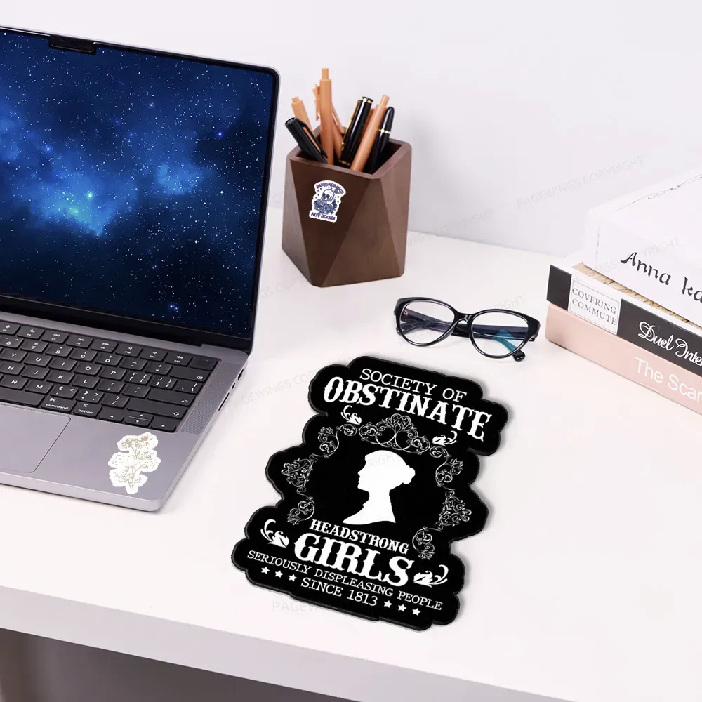 Pagewings Society Of Obstinate Headstrong Girls Mouse Pad