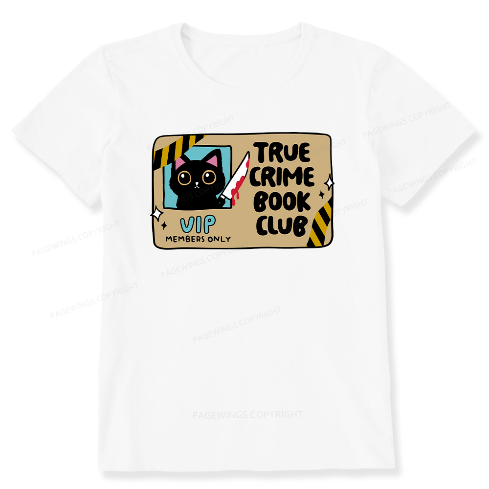 Pagewings True Crime Book Club Unisex Classic T-shirt
