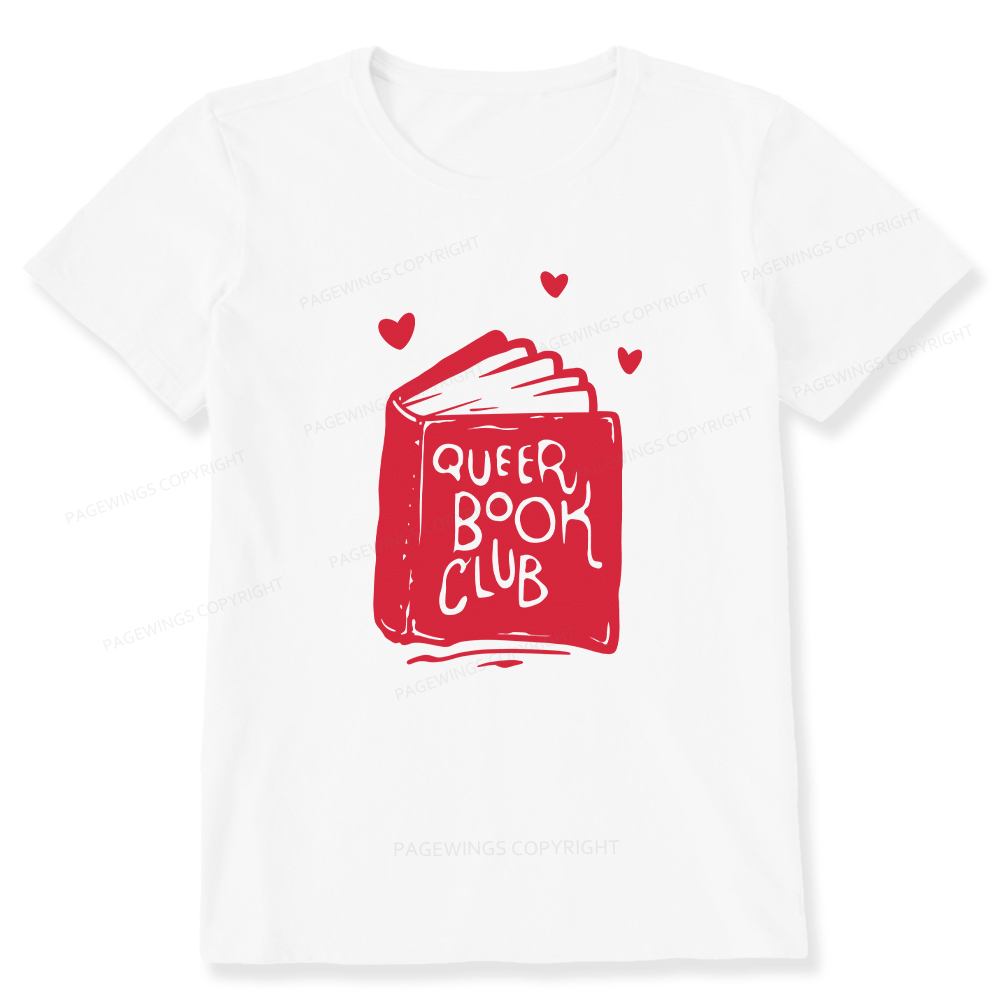 Pagewings Queer Book Club Unisex Classic T-shirt