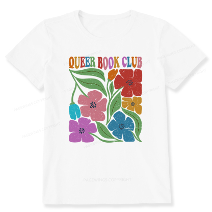 Pagewings Queer Book Club Unisex Classic T-shirt