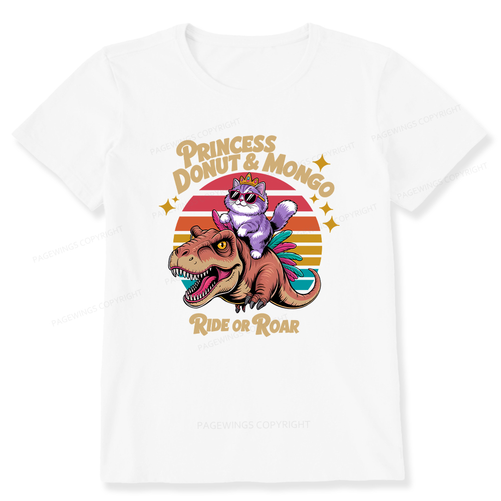 Pagewings Princess Donut & Mongo Unisex Classic T-shirt