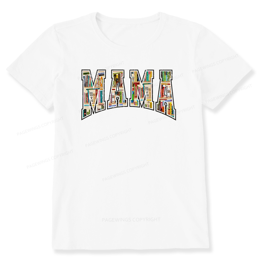 Pagewings About MAMA's Bookshelf Unisex Classic T-shirt