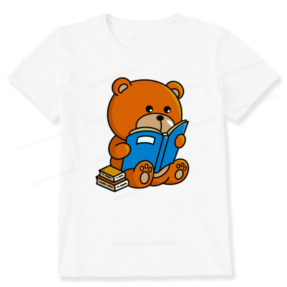 Pagewings Bookish Bear Unisex Classic T-shirt