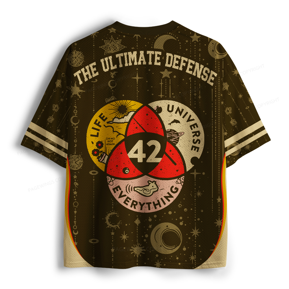 Pagewings 42 The Answer To Life The Universe And Everything Unisex Mesh Jersey