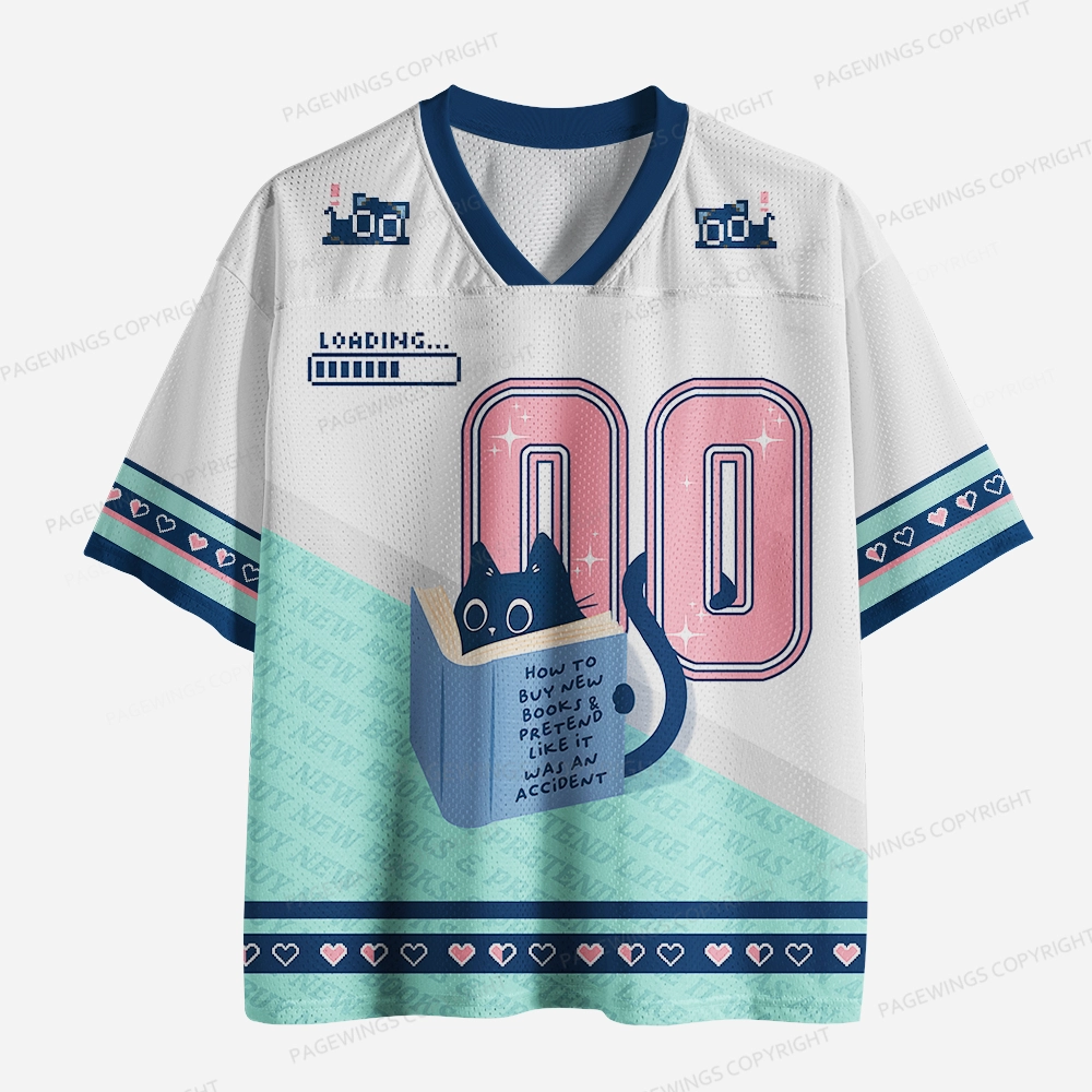 Pagewings How To Buy New Books Unisex Mesh Jersey