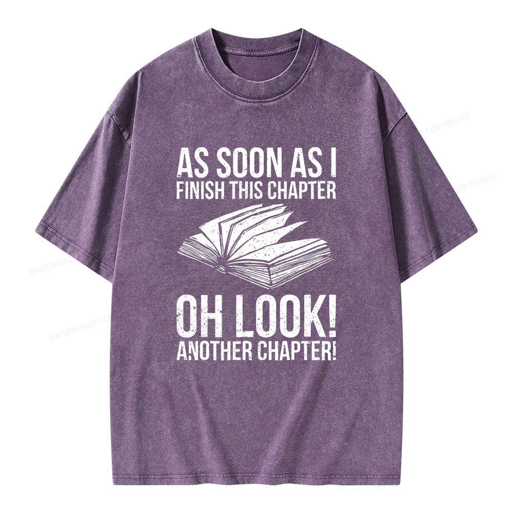 Pagewings Another Chapter Unisex Washed T-shirt
