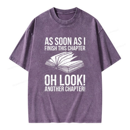 Pagewings Another Chapter Unisex Washed T-shirt