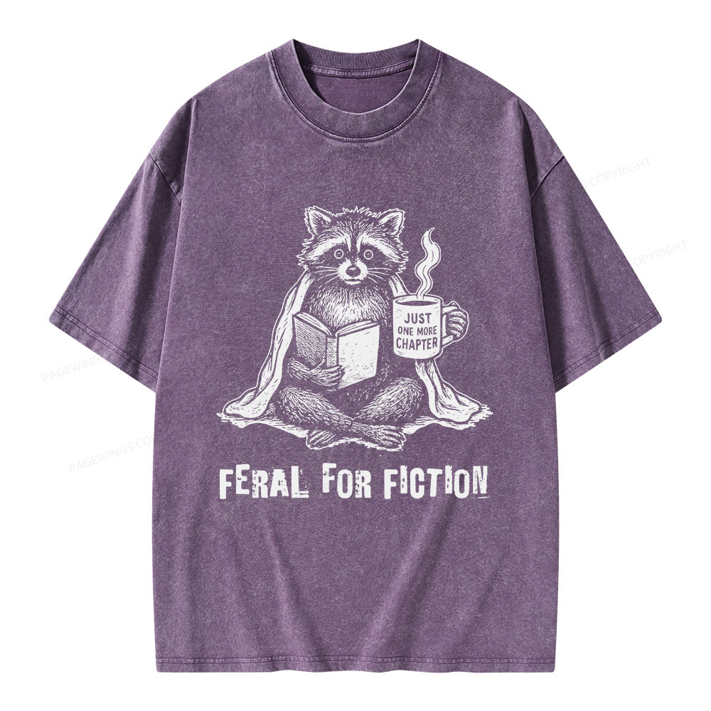 Pagewings One More Chapter Unisex Washed T-shirt