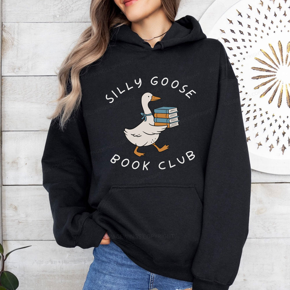 Pagewings Silly Goose Book Club Unisex Classic Hoodie
