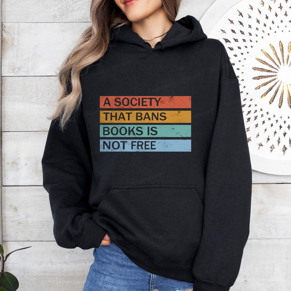 Pagewings Read Banned Books Unisex Classic Hoodie