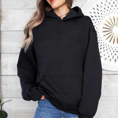 Pagewings Comfortable Solid Color Unisex Classic Hoodie