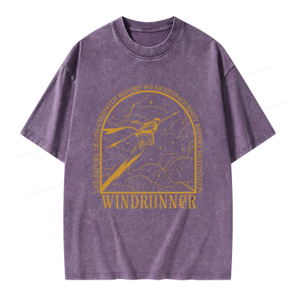 Pagewings Windrunner  Unisex Washed T-shirt