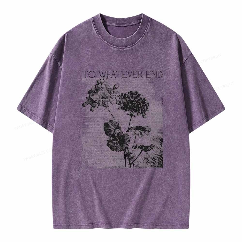 Pagewings TOG Fan Shirt Unisex Washed T-shirt