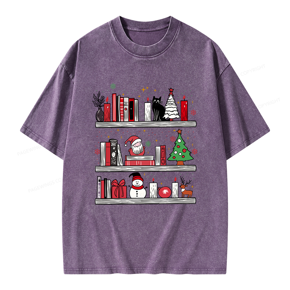 Pagewings Book Lover Unisex Washed T-shirt