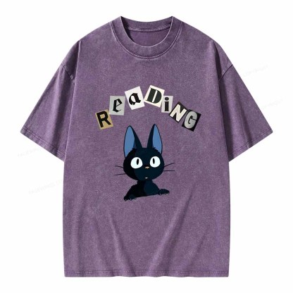 Pagewings Reading Unisex Washed T-shirt