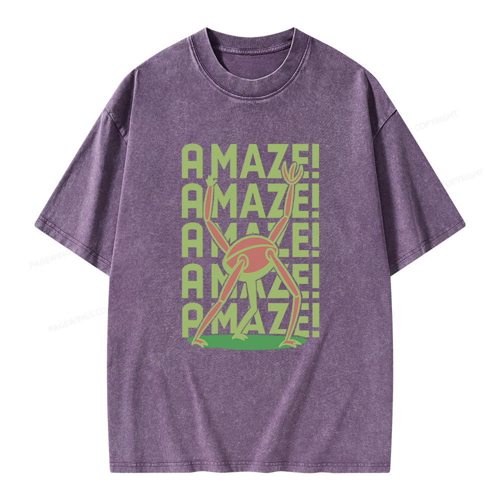 Pagewings Rocky Amaze Unisex Washed T-shirt