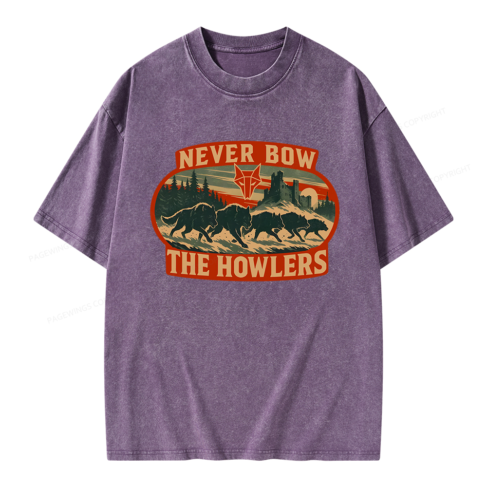 Pagewings The Howlers Unisex Washed T-shirt