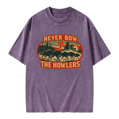 Pagewings The Howlers Unisex Washed T-shirt