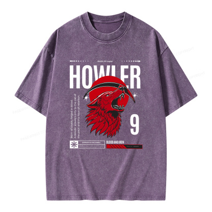 Pagewings Howler Unisex Washed T-shirt
