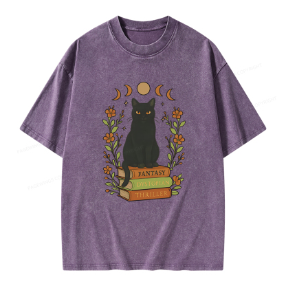Pagewings Book Lover Unisex Washed T-shirt