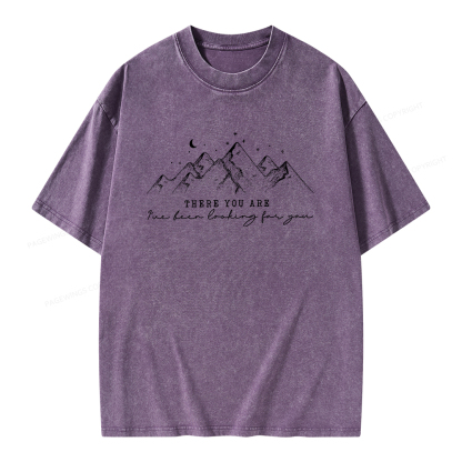 Pagewings ive been looking for you Unisex Washed T-shirt
