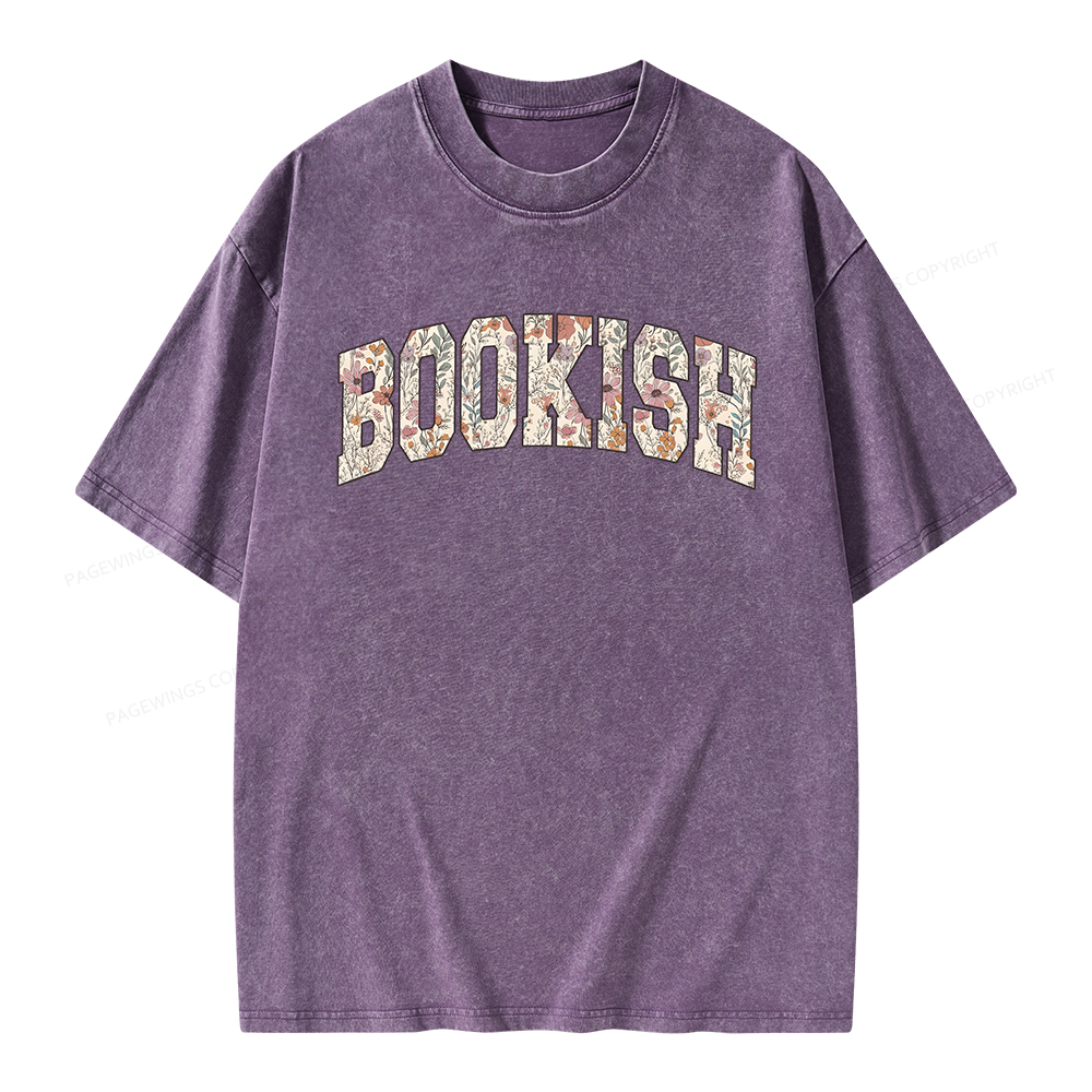 Pagewings Bookish Unisex Washed T-shirt