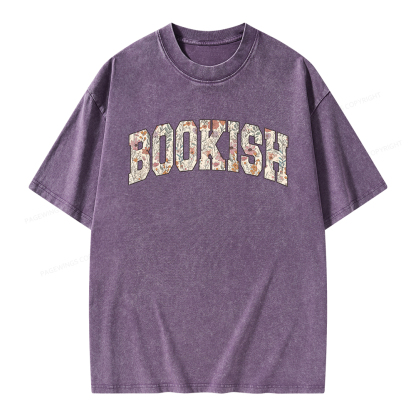 Pagewings Bookish Unisex Washed T-shirt