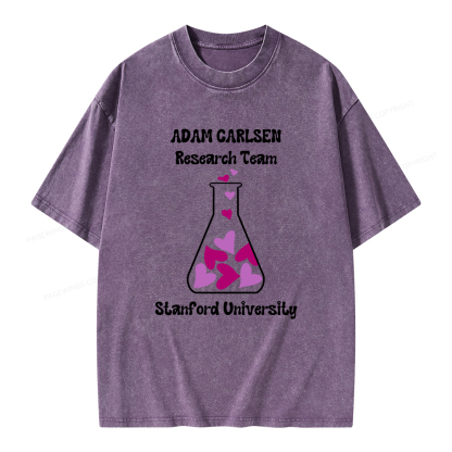Pagewings Adam Carlsen Research Team Unisex Washed T-shirt