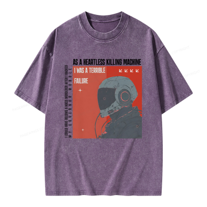Pagewings I Was A Terrible Failure Unisex Washed T-shirt