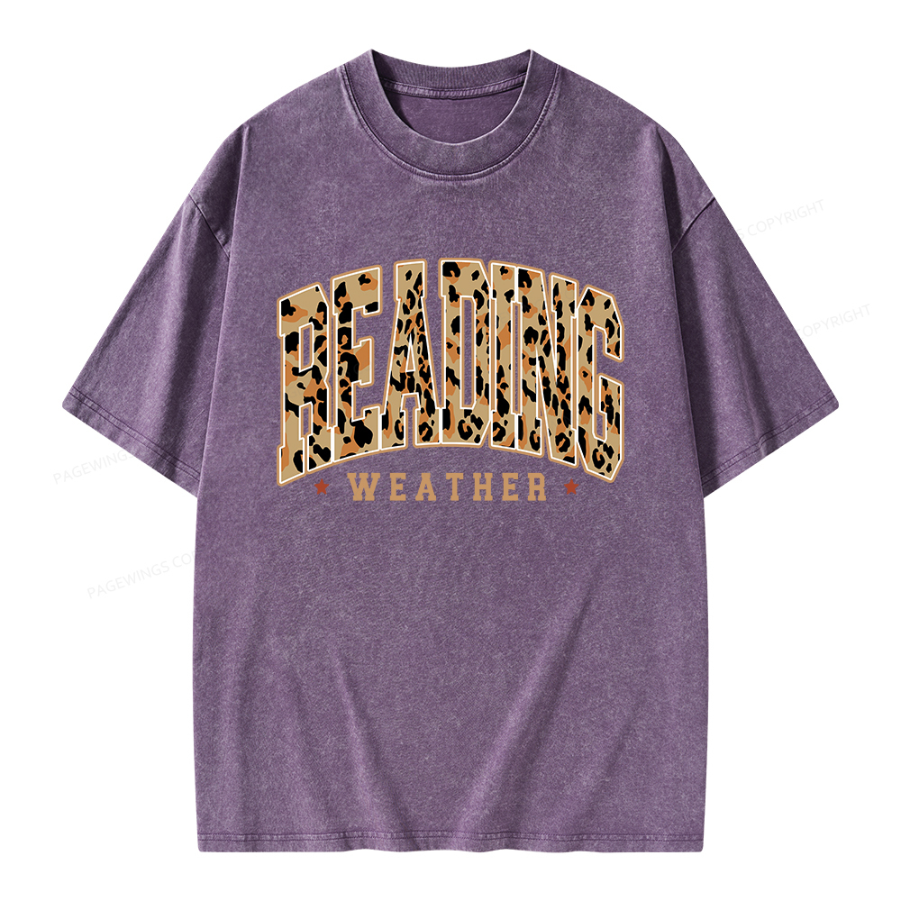 Pagewings Reading Unisex Washed T-shirt