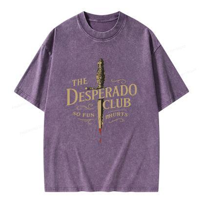 Pagewings Desperado Club Unisex Washed T-shirt