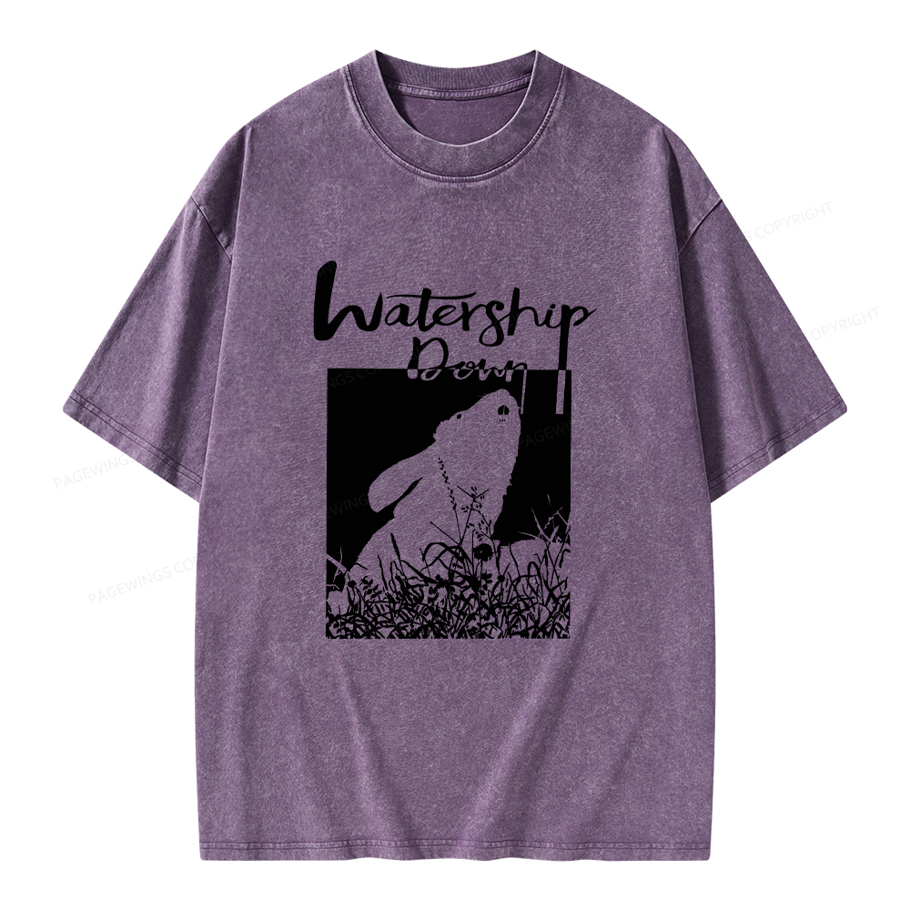 Pagewings Watership Unisex Washed T-shirt