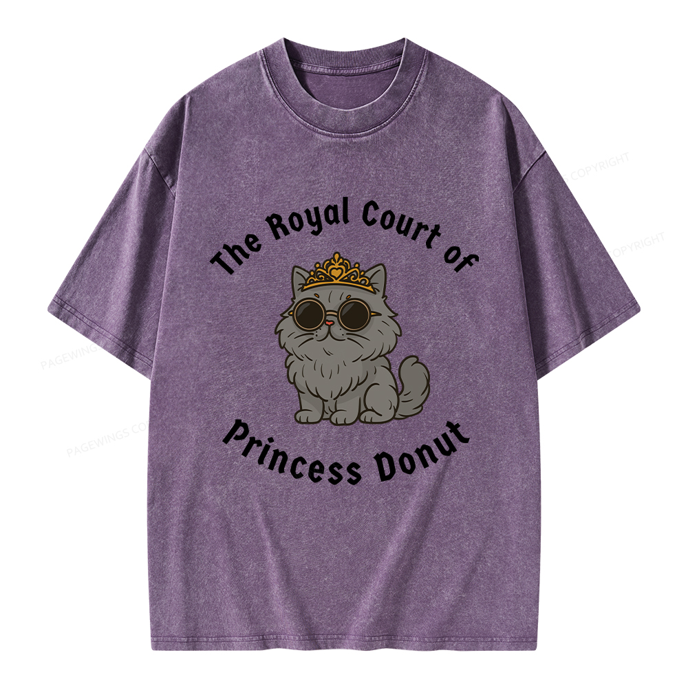 Pagewings The Royal Court Unisex Washed T-shirt