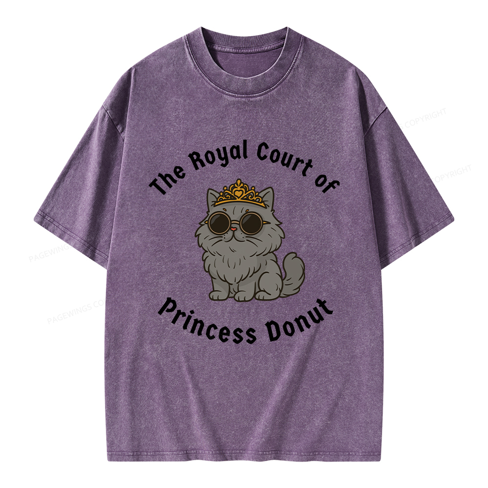 Pagewings The Royal Court Unisex Washed T-shirt