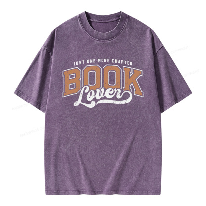 Pagewings One More Chapter Unisex Washed T-shirt