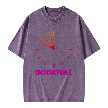 Pagewings Booktime Unisex Washed T-shirt