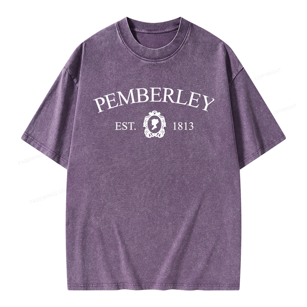 Pagewings Pemberley Unisex Washed T-shirt