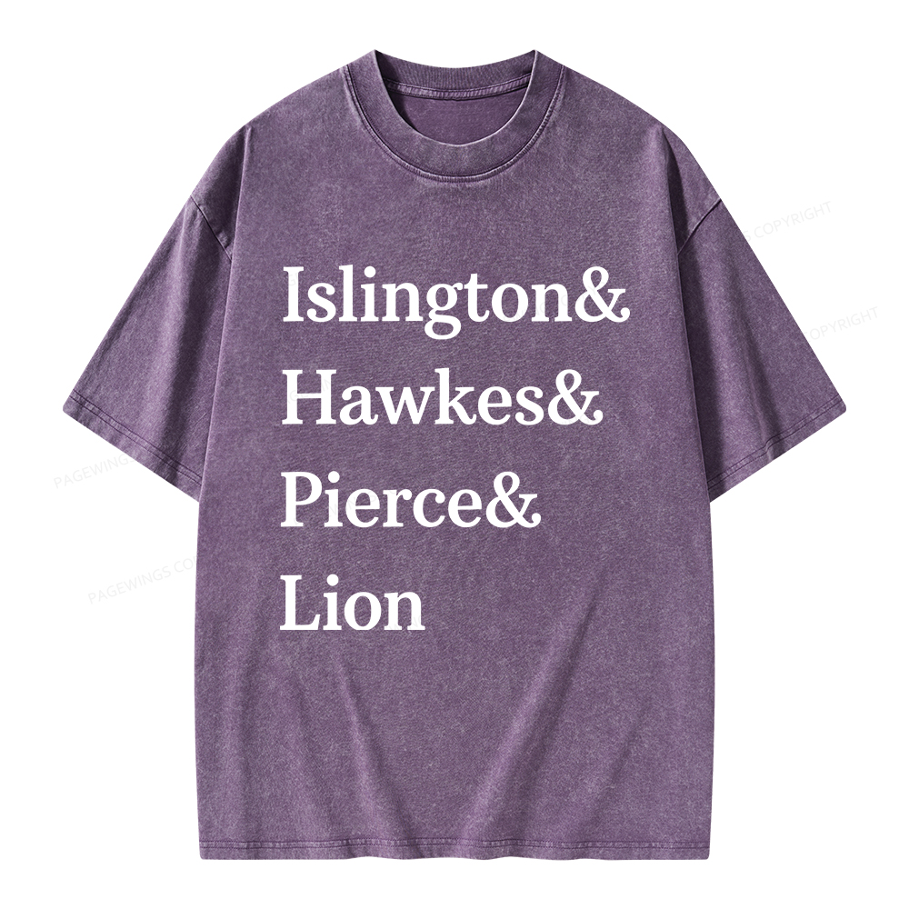 Pagewings Bookish Fan Unisex Washed T-shirt