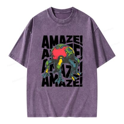 Pagewings Amaze Unisex Washed T-shirt