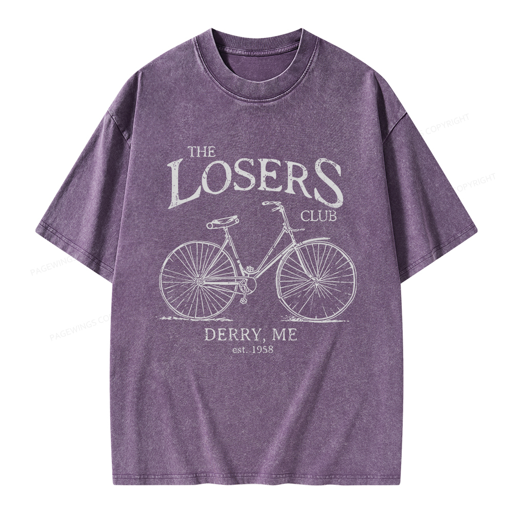Pagewings The Losers Club Unisex Washed T-shirt