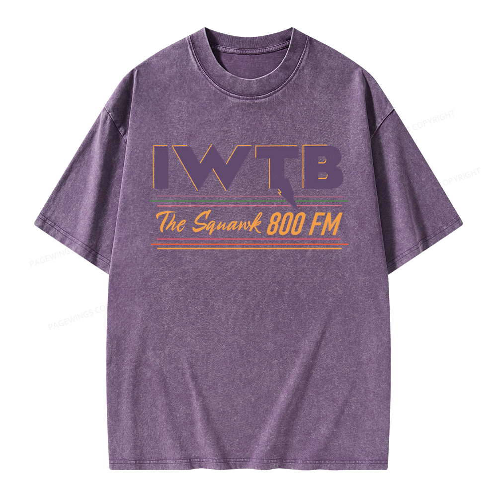 Pagewings I’m With The Banned Unisex Washed T-shirt