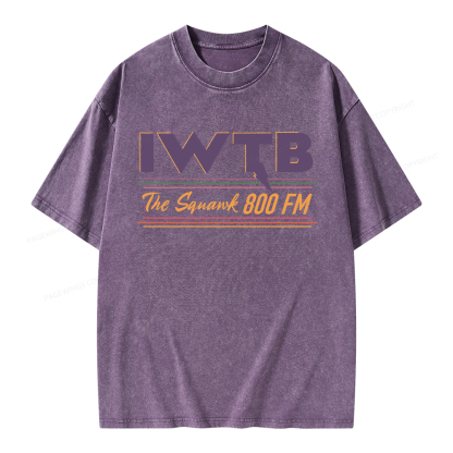 Pagewings I’m With The Banned Unisex Washed T-shirt